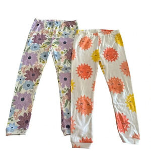 Girls 2 Leggings Sizes 3&4 BNWOT